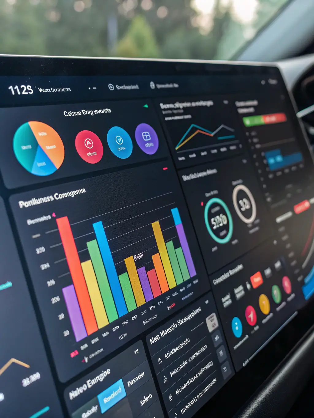 A sleek, stylized image of a digital advertising dashboard showing campaign analytics, with SterileOps branding and a focus on targeted reach within the healthcare sector.